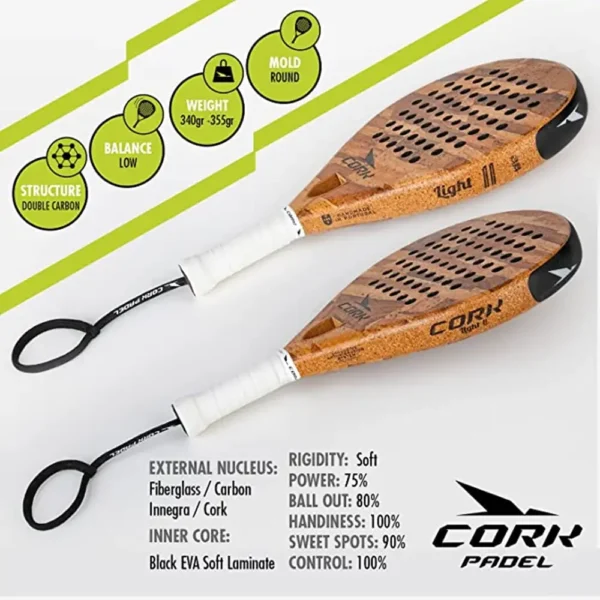 Cork Padel - Light 2 - Padel Rackets